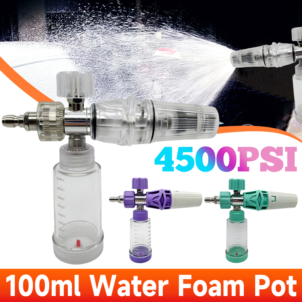 Pressure Washer Foam Gun - 100ml Soap Foam Spray Bottle Adjustable