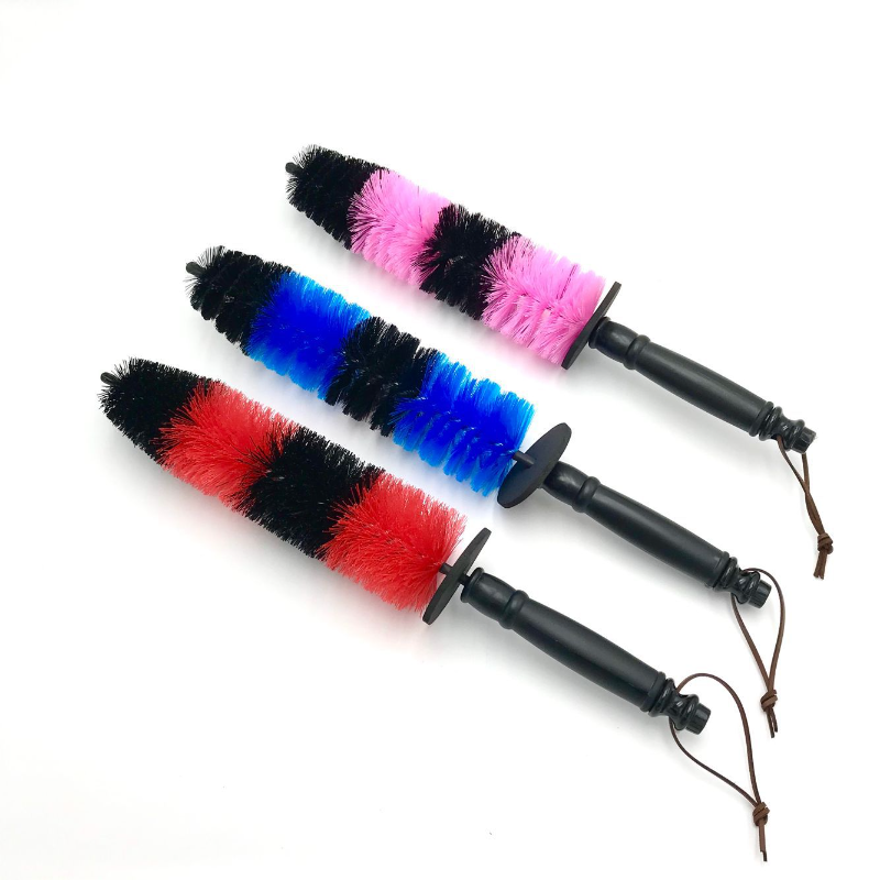 Wheel Cleaner Alloy - Dual-Color Extended Wheel Brush - Alloy