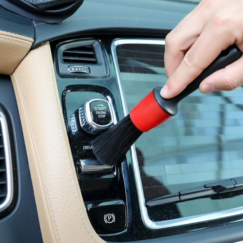 Interior Detailing Kit - 5PCS Car Detailing Brush Set Premium