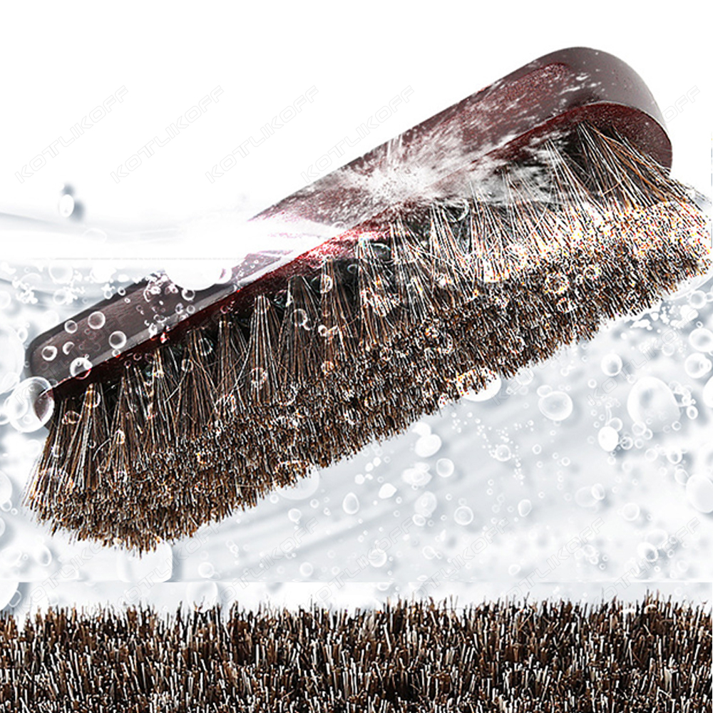 Premium Horsehair Shoe Brush F - Dirt Brush Interior recension och pris