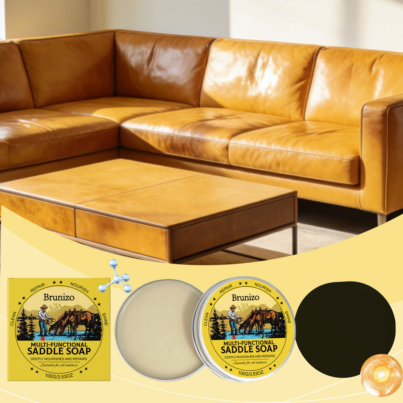 Leather Cleaner & Conditioner  - Leather Cleaner Interior recension och pris