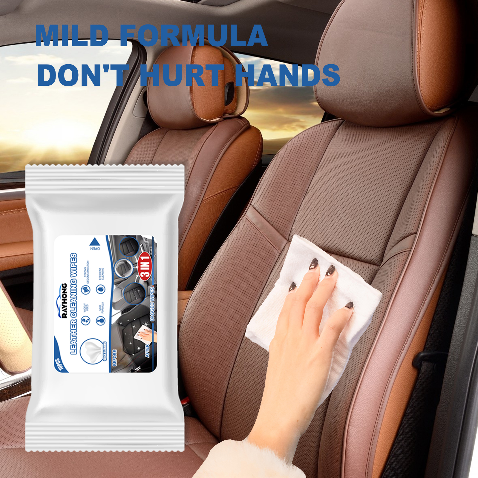 Rayhong Car Leather Cleaning W - Dirt Brush Interior recension och pris
