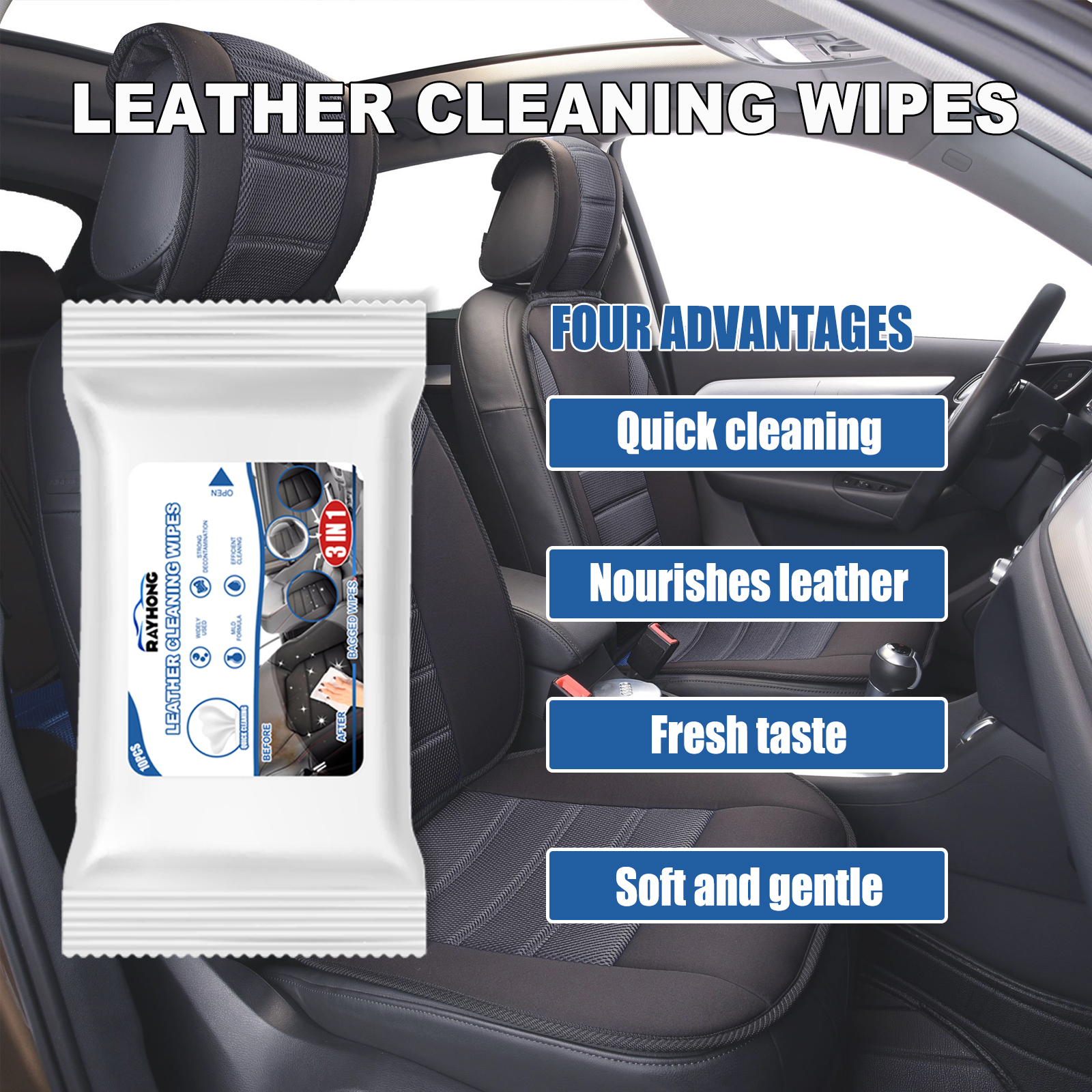 Rayhong Car Leather Cleaning W - Dirt Brush Interior recension och pris