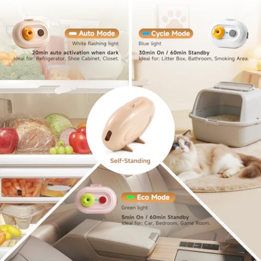 Plasma Fridge Deodorizer Ozone - Odor Eliminator Car recension och pris