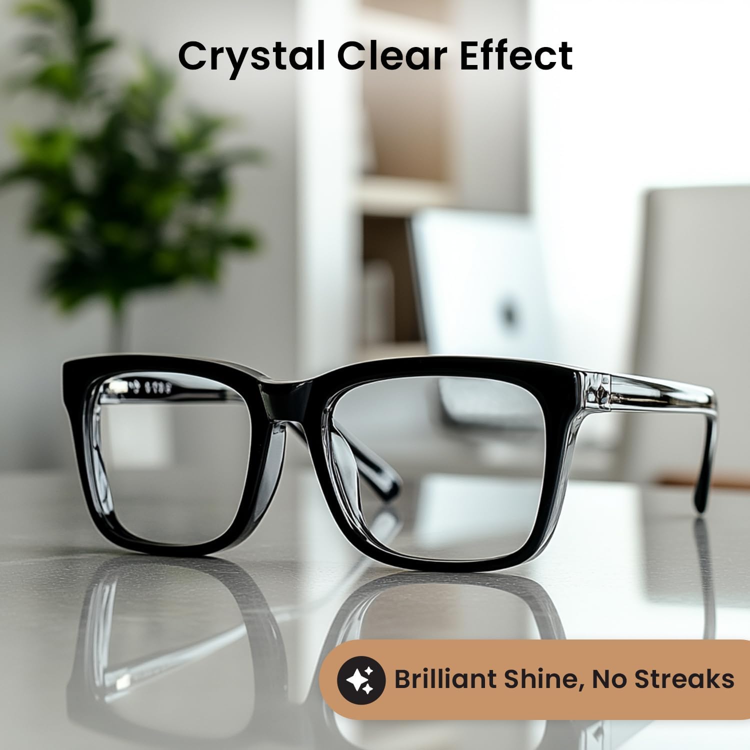 EVEO Glasses Cleaner Spray - E - Glass Cleaner Streak recension och pris