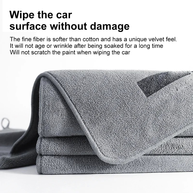 Grey Microfiber Car Cleaning T - Microfiber Towel Detailing recension och pris
