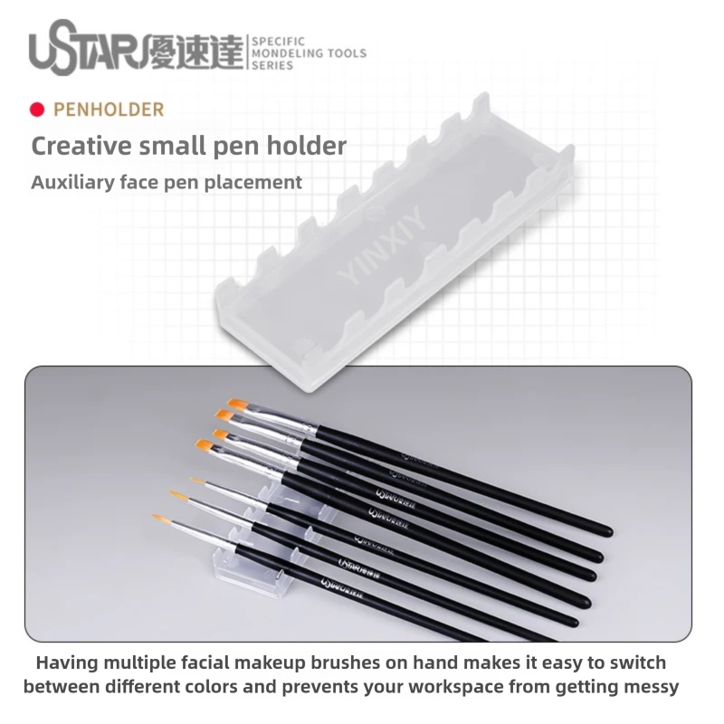 USTAR Painting Brush & Palette - Detailing Brush Set recension och pris