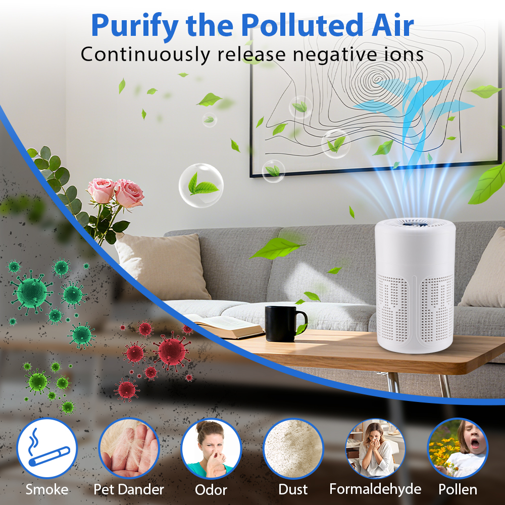Portable Car Air Purifier Offi - Odor Eliminator Car recension och pris