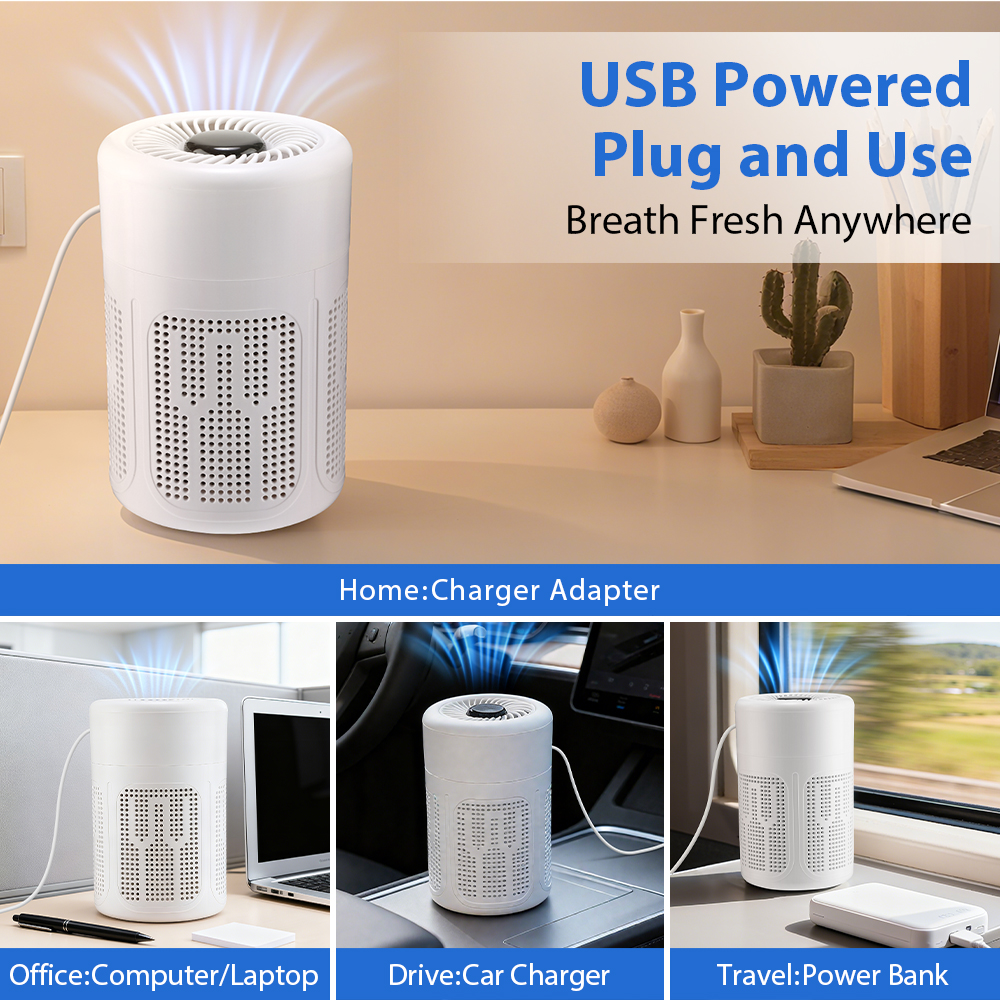 Portable Car Air Purifier Offi - Odor Eliminator Car recension och pris