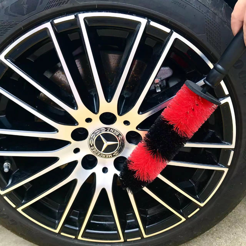 Dual-Color Extended Wheel Brus - Wheel Cleaner Alloy recension och pris