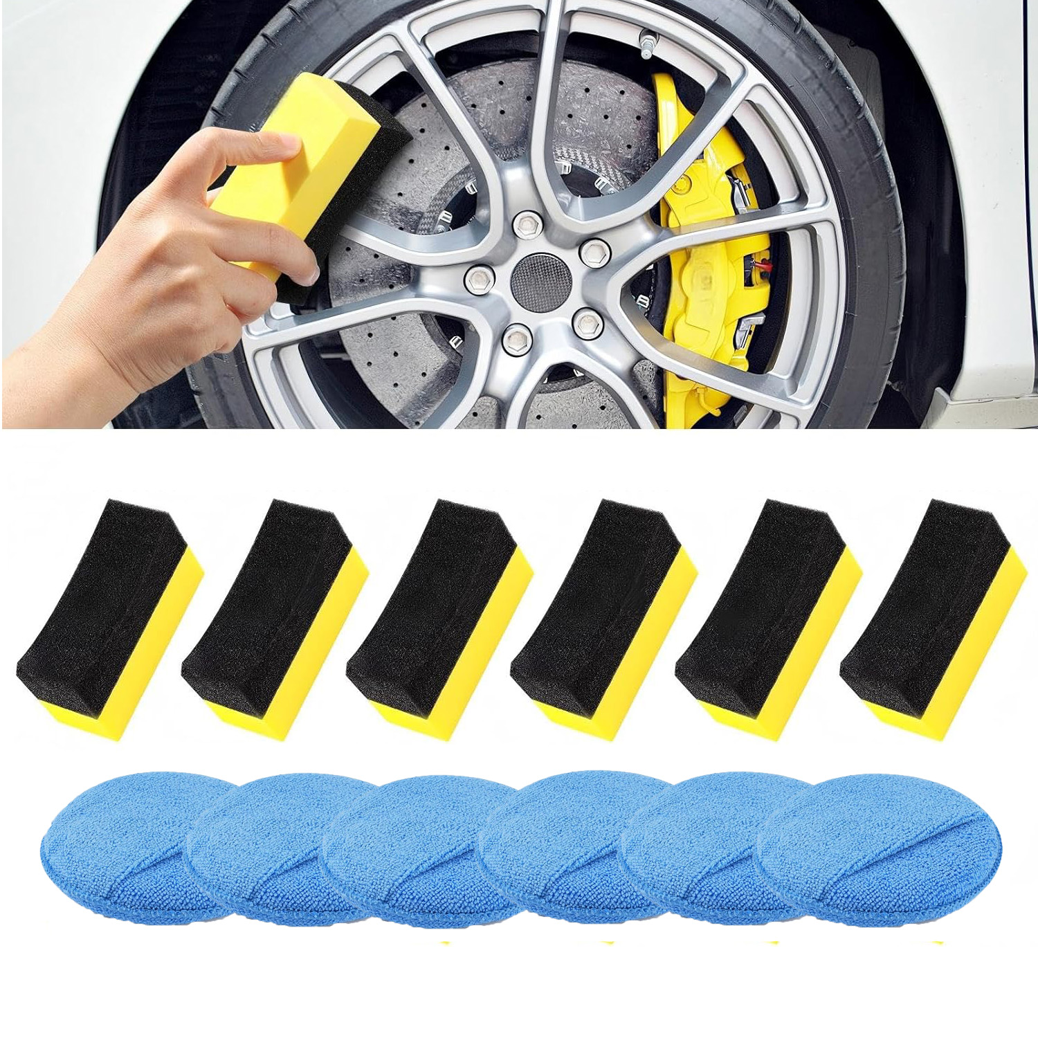 Auto Cleaning Sponge Brush Wax - Wax Applicator Pad recension och pris