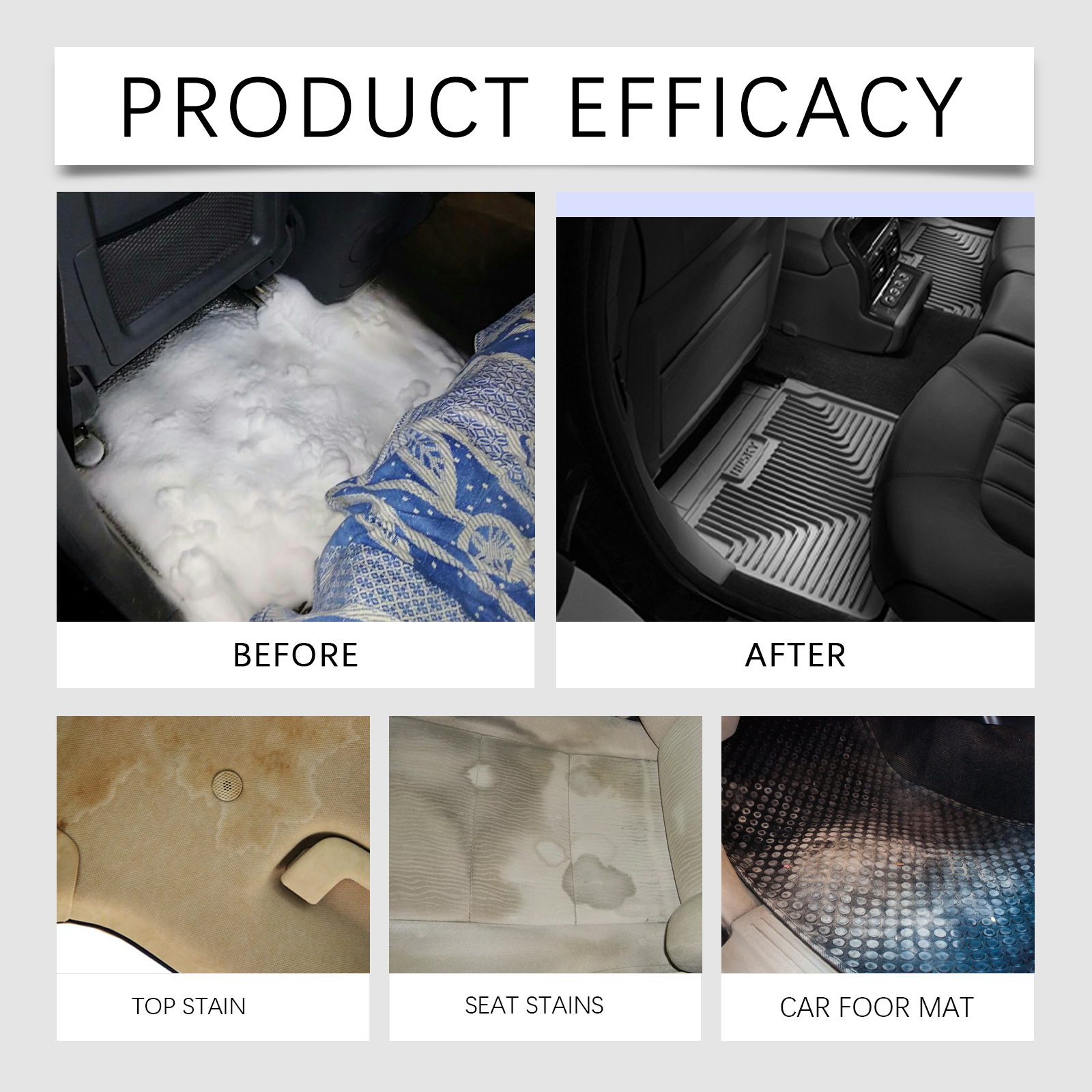 Car Interior Cleaning Spray Ca - Seat Cleaner Fabric recension och pris