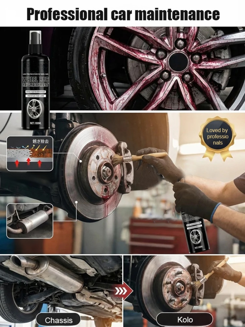 Alloy Wheel Rust Remover Paint - Wheel Cleaner Alloy recension och pris
