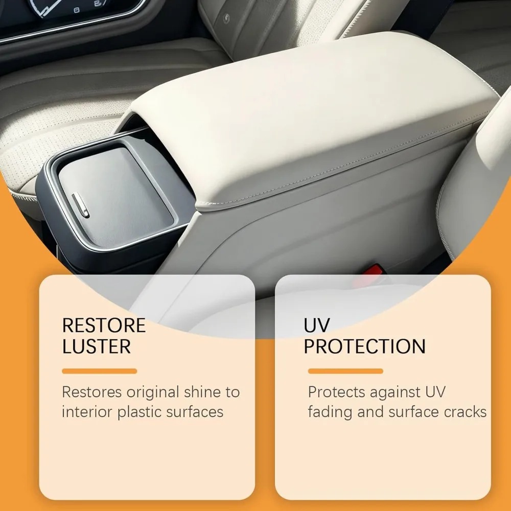 Leather Restorer And Black Pla - Leather Cleaner Interior recension och pris