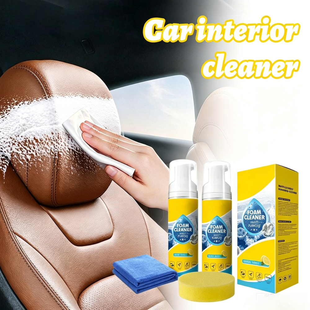 Car Interior Foam Cleaner For  - Leather Cleaner Interior recension och pris