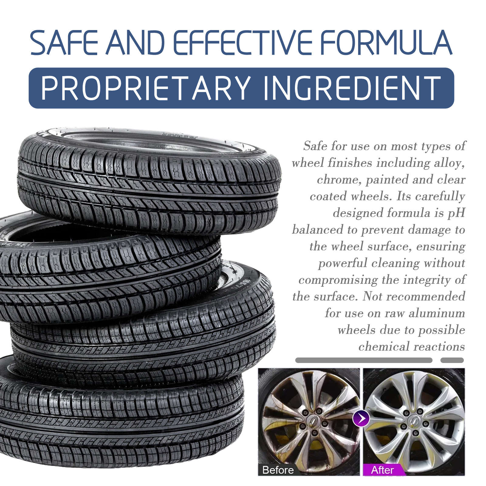 Car Wheel&Tire Cleaner - Brake - Wheel Cleaner Alloy recension och pris