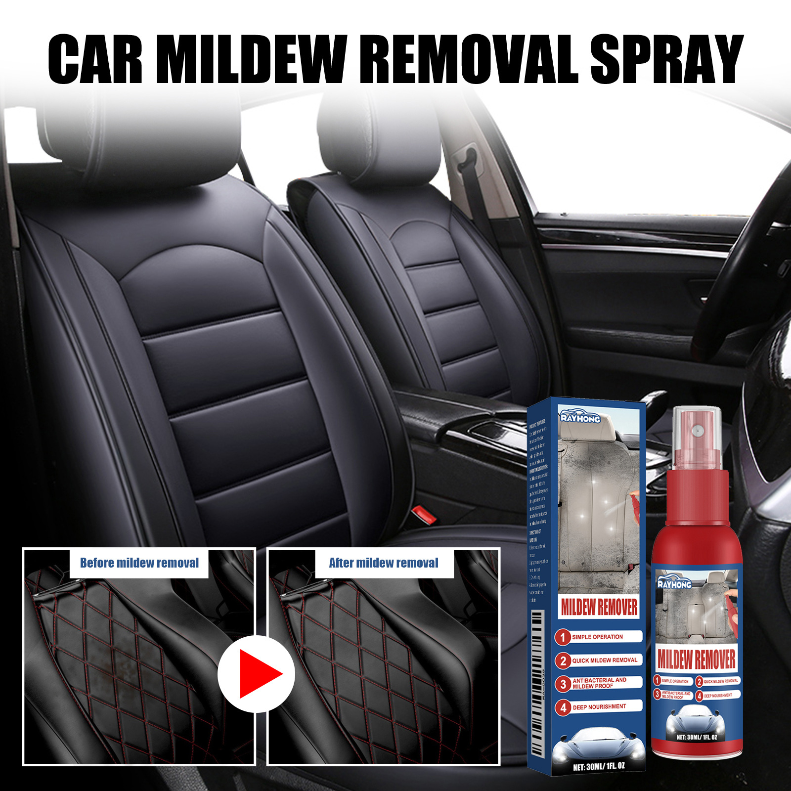 Multi-Functional Cleaner Car M - Seat Cleaner Fabric recension och pris
