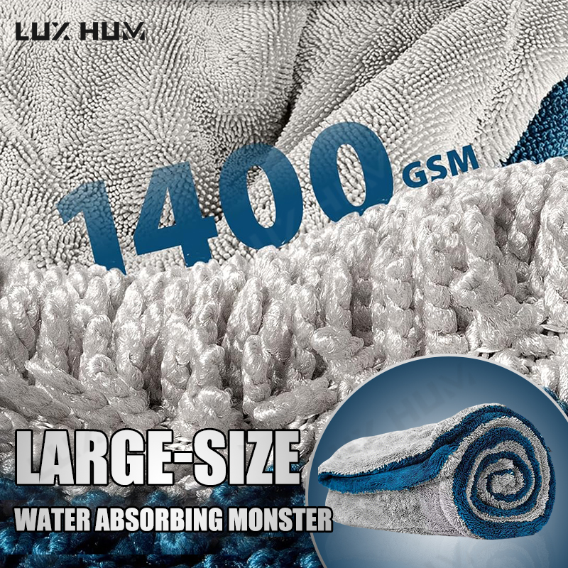 1400GSM Thick Car Drying Towel - Interior Detailing Kit recension och pris
