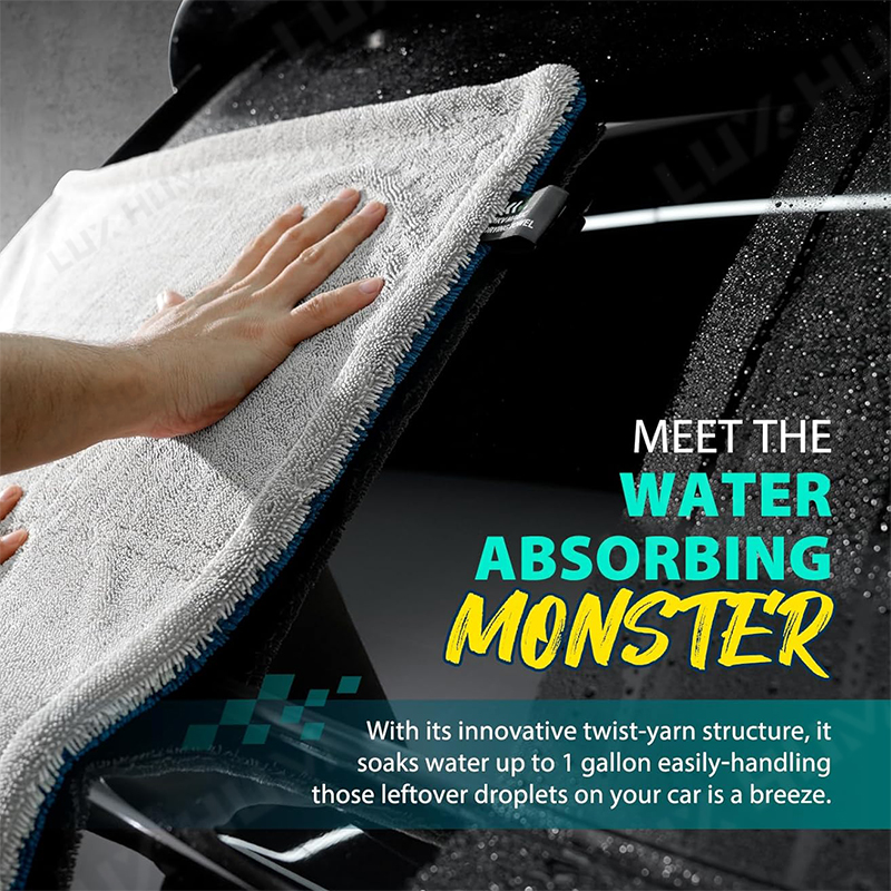 1400GSM Thick Car Drying Towel - Interior Detailing Kit recension och pris