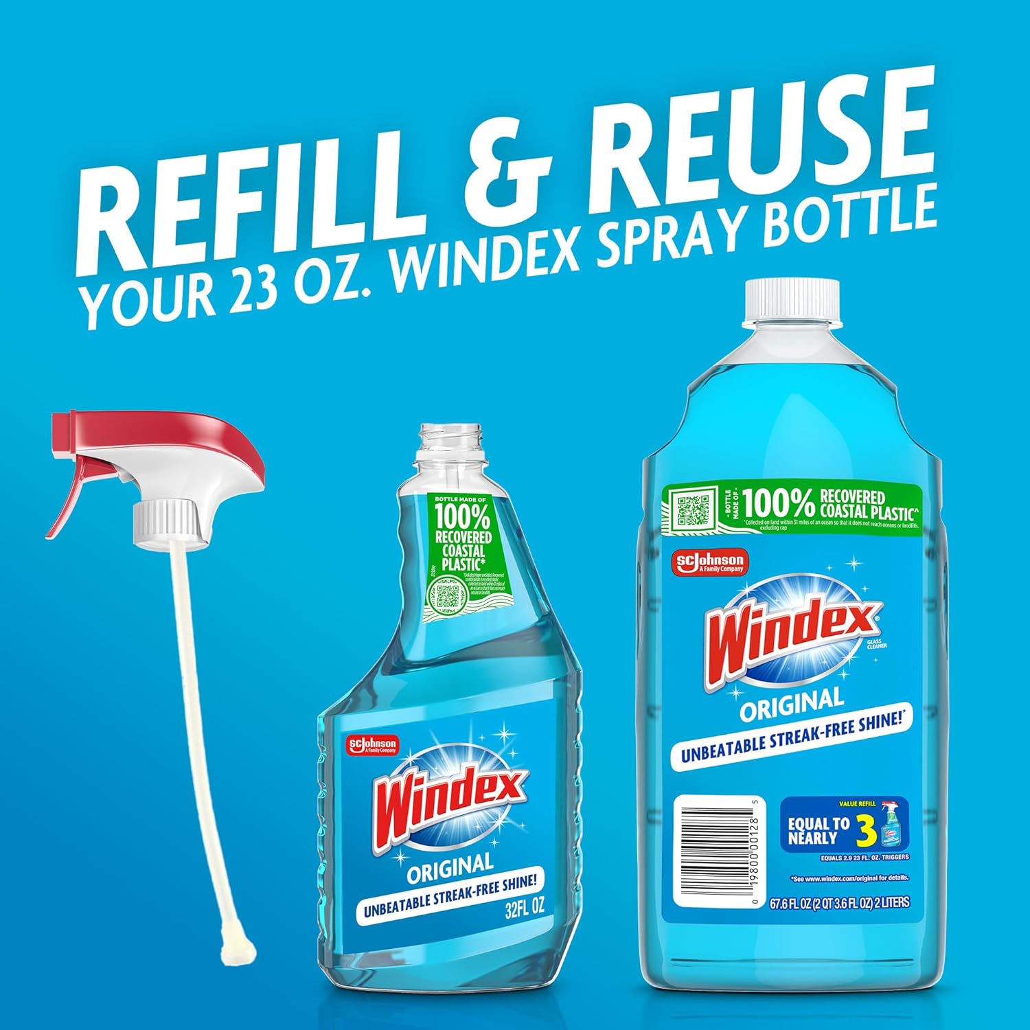 Glass and Window Cleaner Refil - Glass Cleaner Streak recension och pris