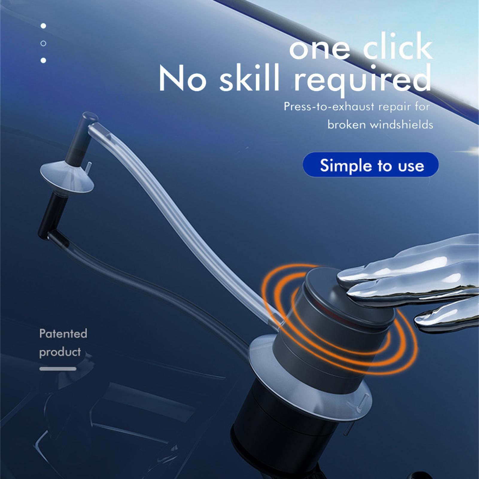 Windshield Repair Kit Automoti - Glass Cleaner Streak recension och pris