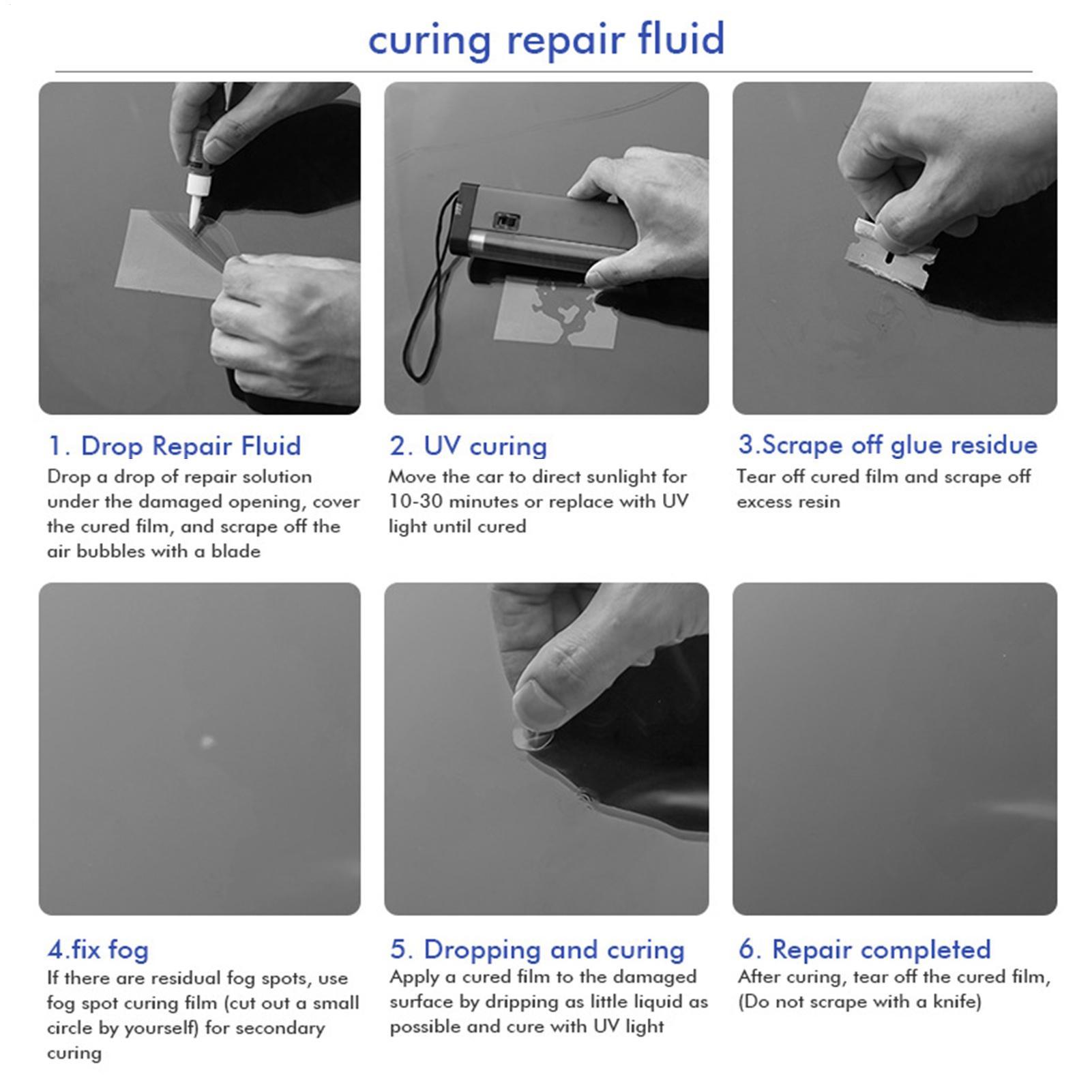 Windshield Repair Kit Automoti - Glass Cleaner Streak recension och pris