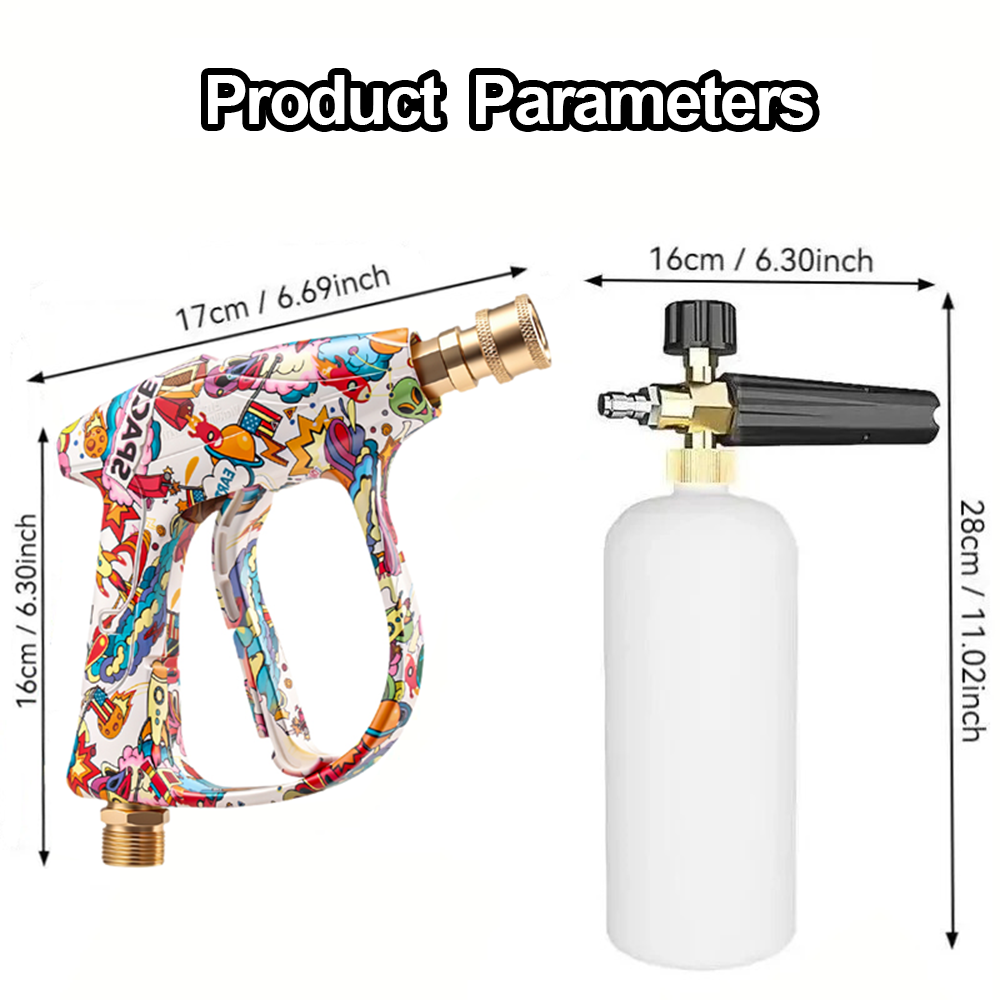 Short Pressure Washer Gun with - Pressure Washer Foam Gun recension och pris