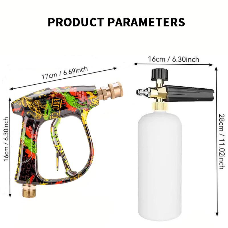 Compact Foam Cannon Pressure W - Pressure Washer Foam Gun recension och pris