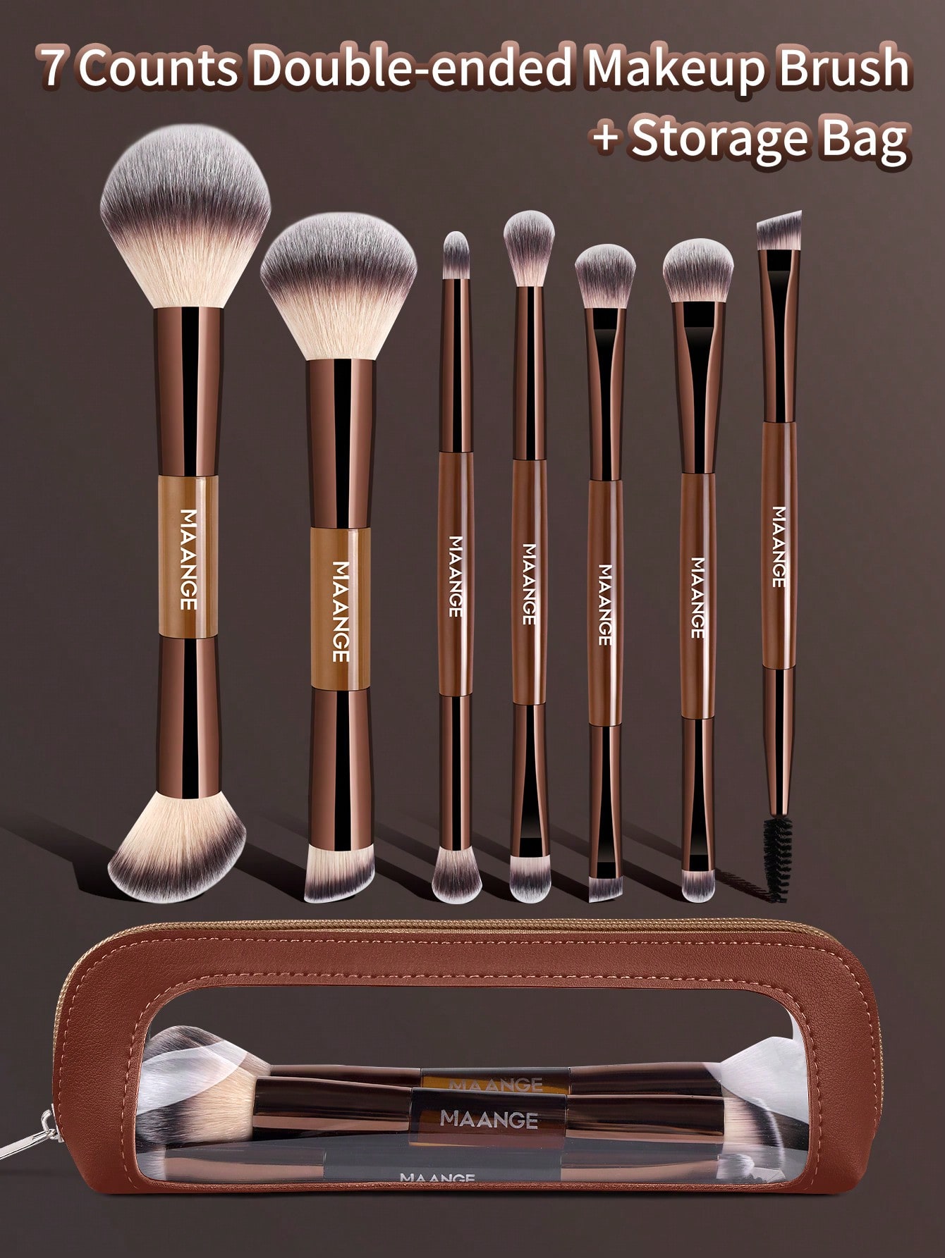 MAANGE 7pcs/9pcs/13pcs Dual-En - Detailing Brush Set recension och pris