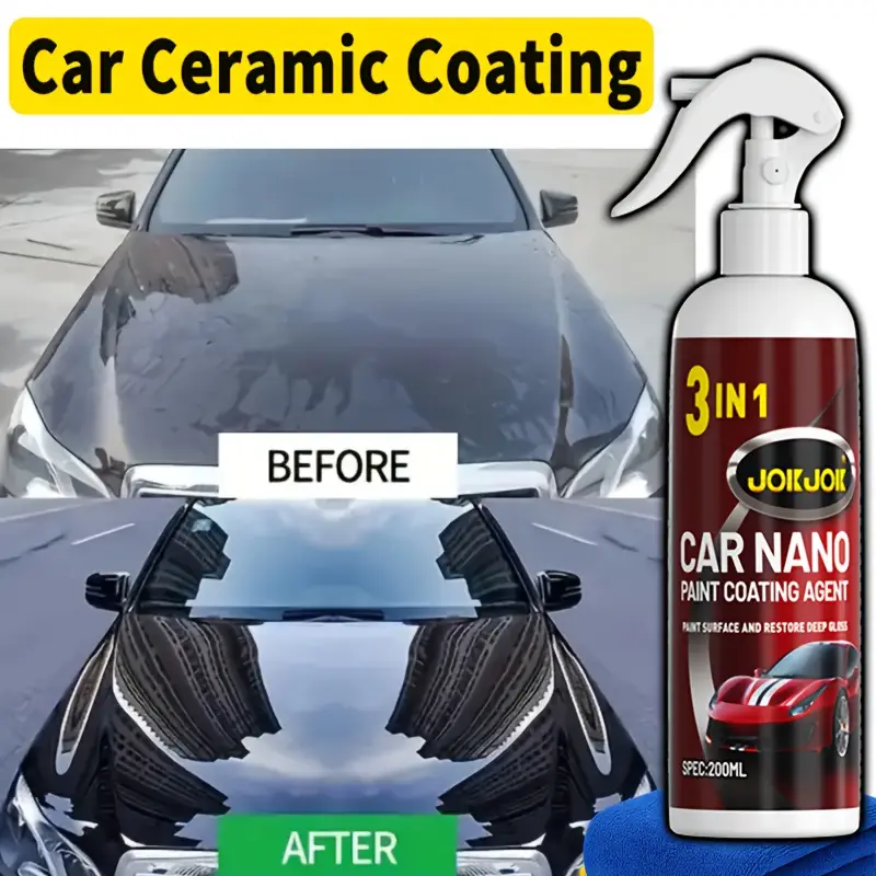 3-in-1 quick acting automotive - Car Wax Ceramic Coating recension och pris