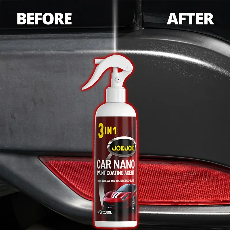 3-in-1 quick acting automotive - Car Wax Ceramic Coating recension och pris