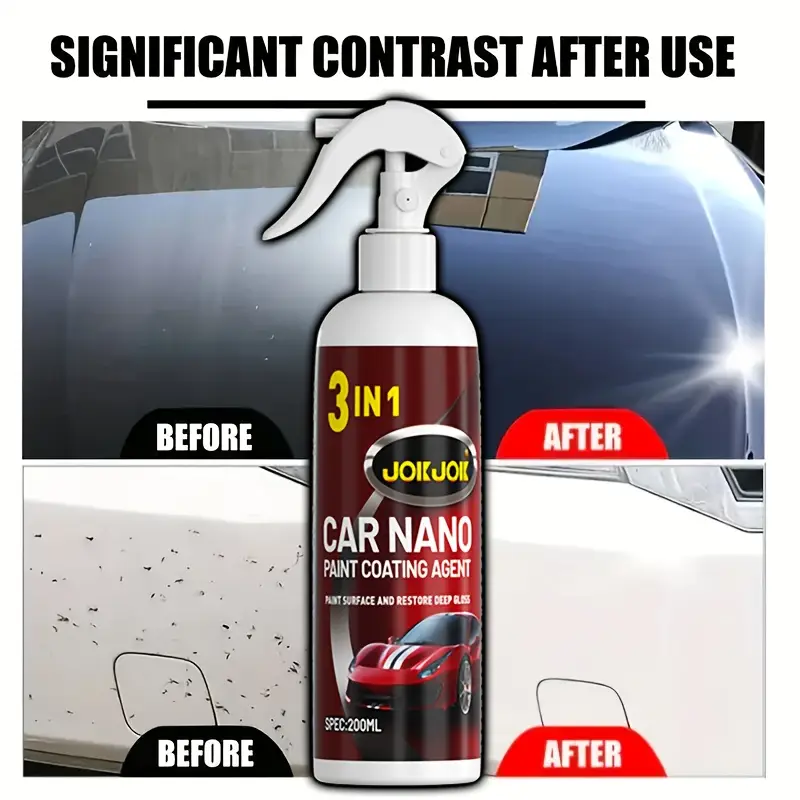 3-in-1 quick acting automotive - Car Wax Ceramic Coating recension och pris