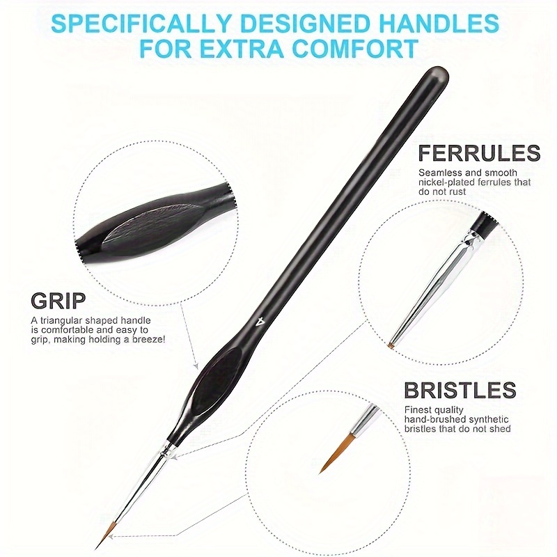 11pcs Fine Detail Paint Brush  - Detailing Brush Set recension och pris