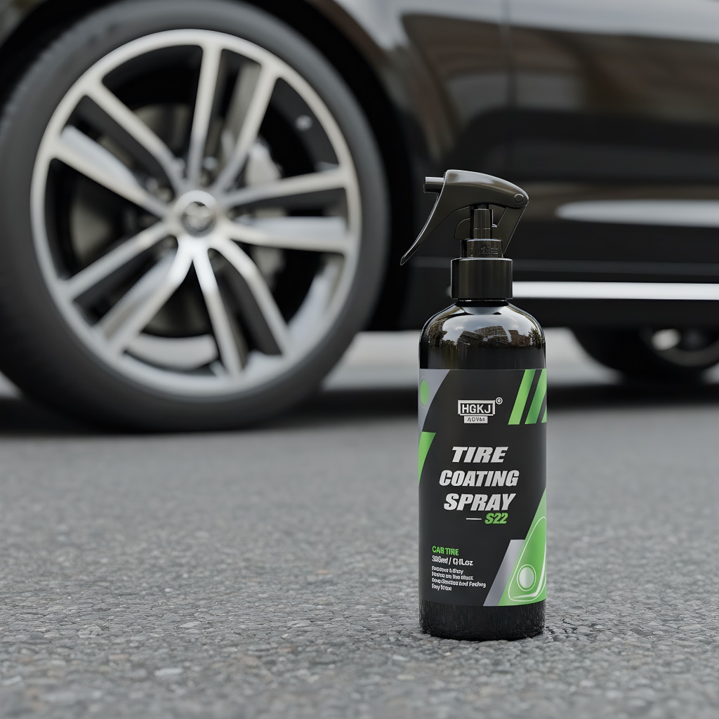 HGKJ S22 Car Tire Gloss Spray, - Tire Shine Spray Sealant recension och pris