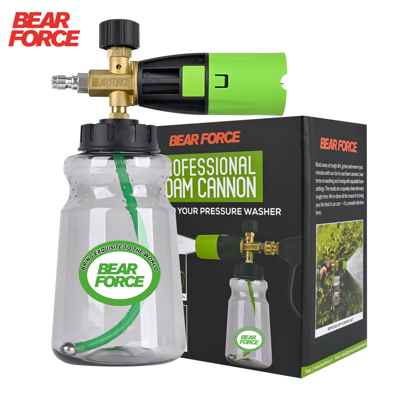BEAR FORCE Innovative Pressure - Foam Cannon Car Wash recension och pris