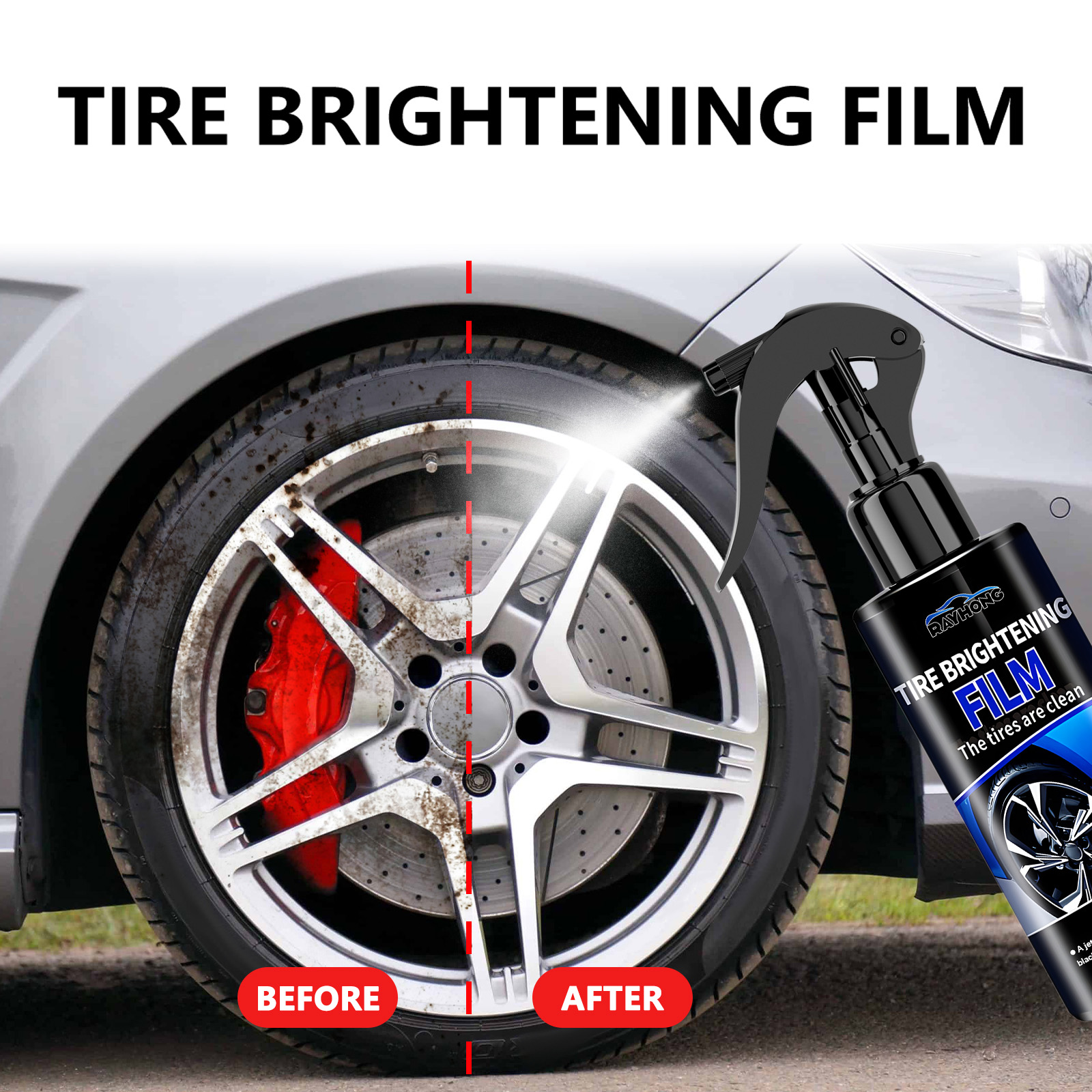 Car Tire Shine Coating Spray C - Tire Shine Spray Sealant recension och pris