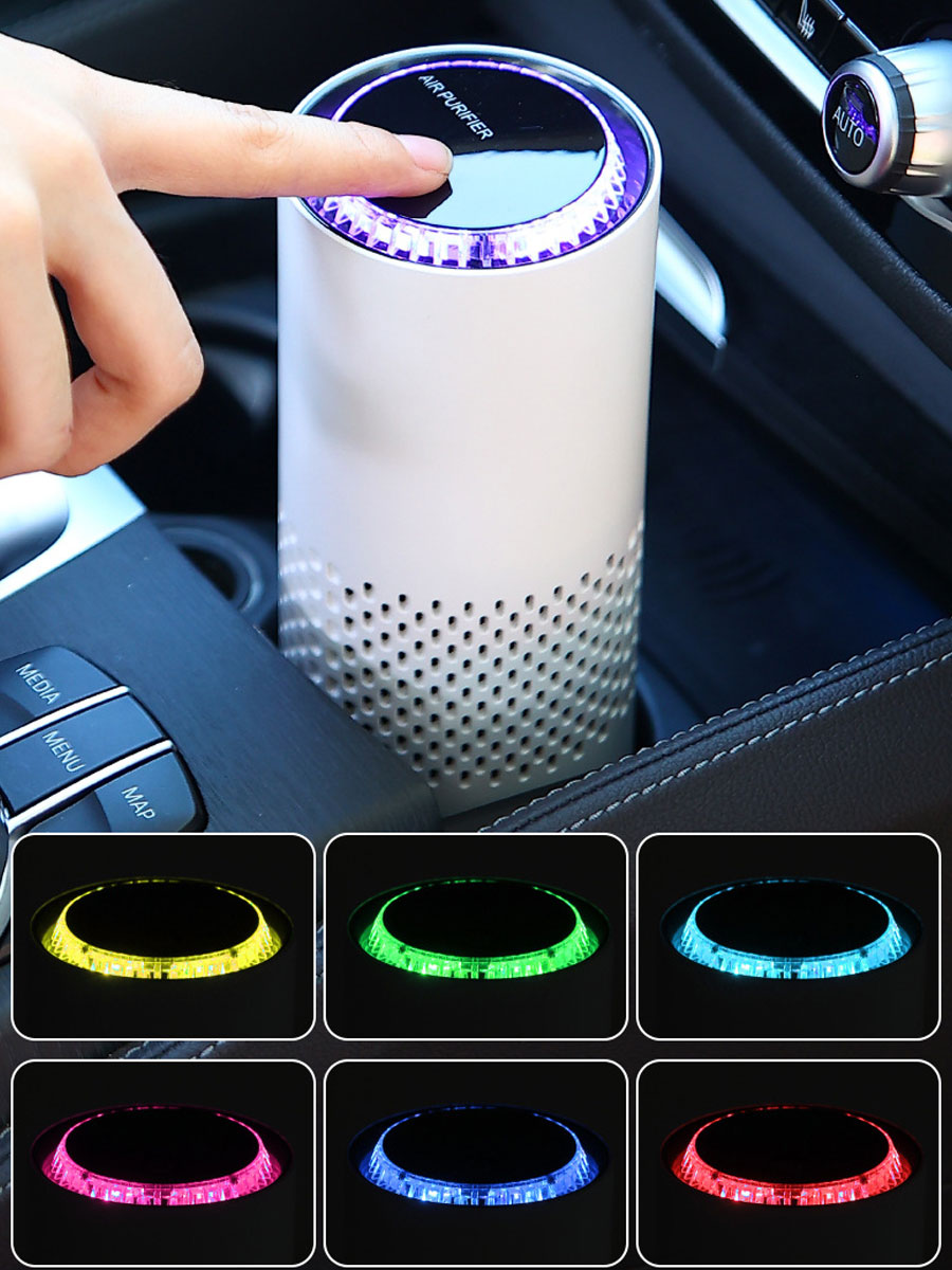 USB Air Purifier HEPA Filter N - Odor Eliminator Car recension och pris