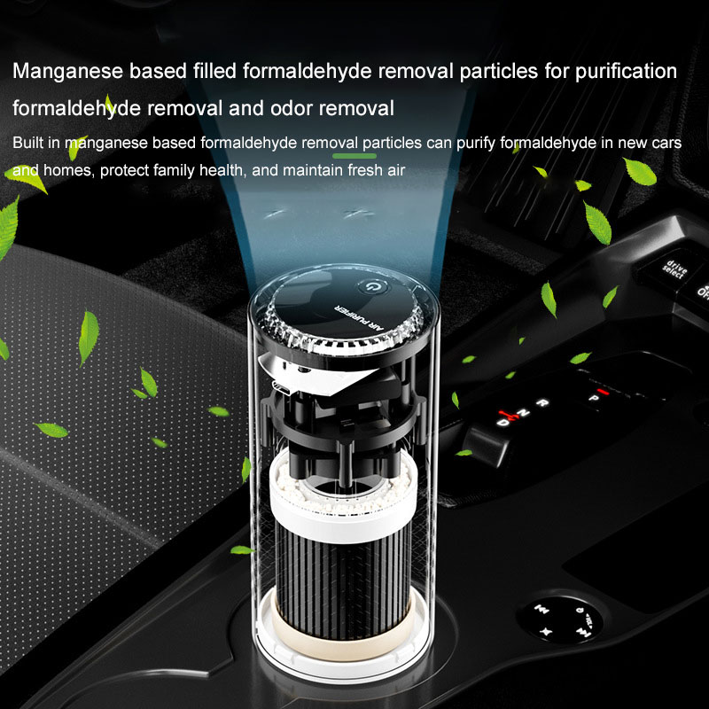 USB Air Purifier HEPA Filter N - Odor Eliminator Car recension och pris