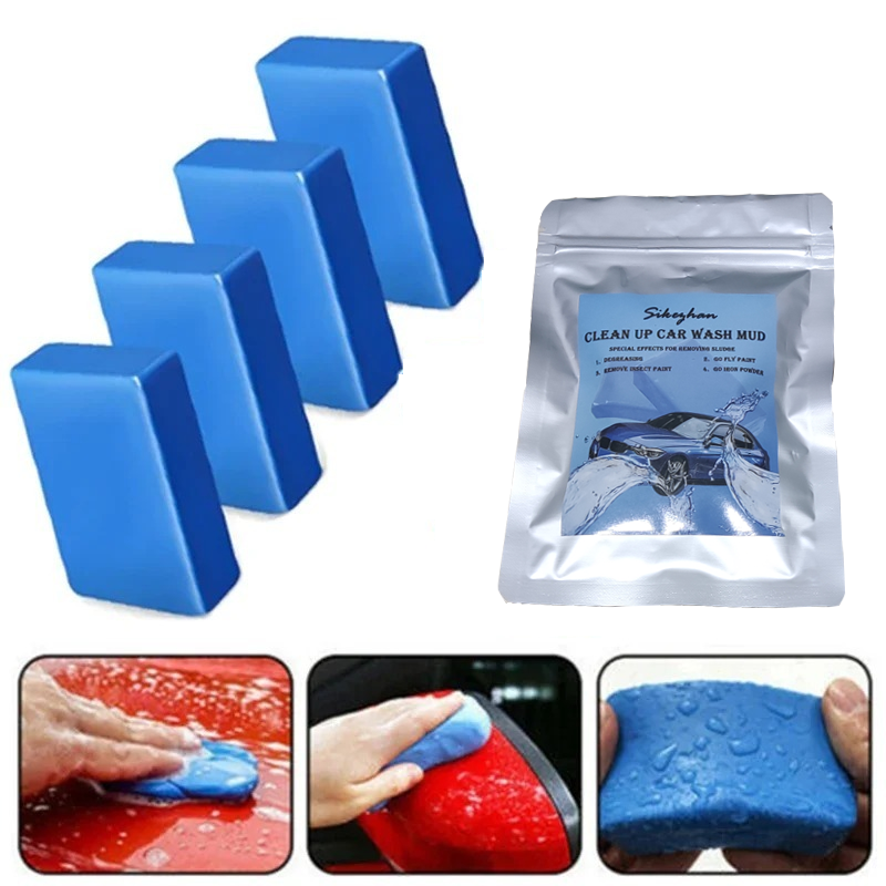 1/2Pcs Car Cleaning Clay Bar W - Clay Bar Lubricant recension och pris