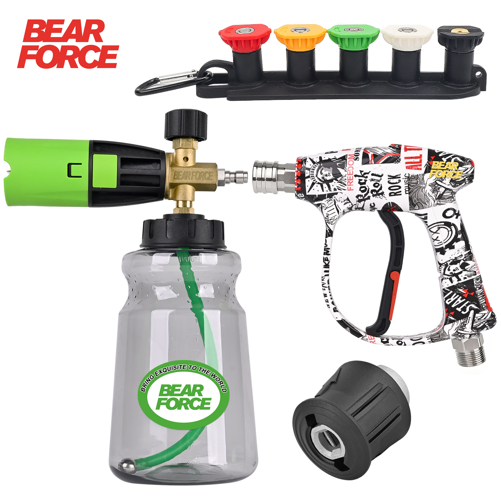BEAR FORCE Pressure Washer Foa - Pressure Washer Foam Gun recension och pris